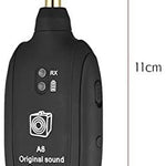 Silenceban  Wireless Guitar Transmitter Receiver Set 730mhz 50M Range for Electric Guitar