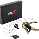 Silenceban™ 4 in 1 Gold Crocodile capo gift pack for guitar lovers - SilenceBan Music store