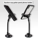 Smart Phone Smartphone Holder Mount Clip Suction Cup for Acoustic Electric Classical Guitar Suction Cup Phone Holder)