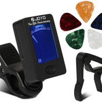 Guitar Tuner and Capo set, clip-on Tuner Digital Electronic Tuner - SilenceBan Music store