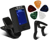 Guitar Tuner and Capo set, clip-on Tuner Digital Electronic Tuner - SilenceBan Music store