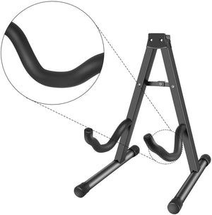 Guitar Stand A Frame Foldable Universal Fits All Guitars Acoustic Electric Bass Stand A - SilenceBan Music store