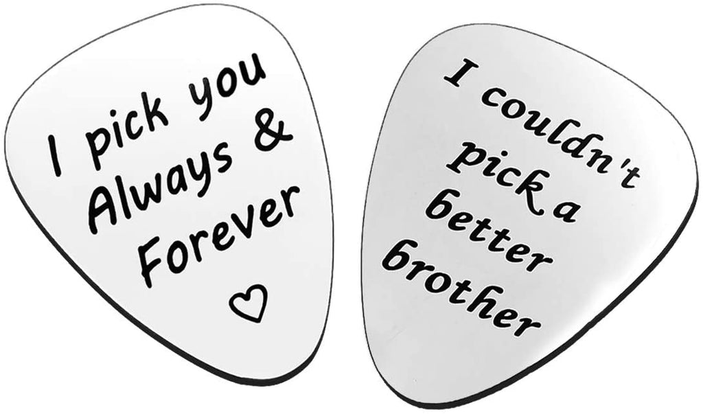 Brother Gifts from Sister Brother Guitar Picks - SilenceBan Music store