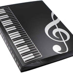 Music Folder Song Sheet Holder Clef Paper Storage For A4