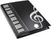 Music Folder Song Sheet Holder Clef Paper Storage For A4