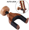 Guitar Wall Mount, Auto Lock Guitar Wall Hanger - SilenceBan Music store