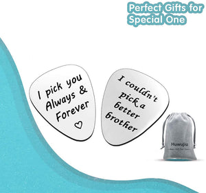 Brother Gifts from Sister Brother Guitar Picks - SilenceBan Music store