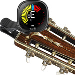 Guitar Tuner USB Rechargeable Clip-on Digital Tuner with Display - SilenceBan Music store