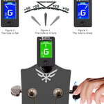 Guitar Tuner and Capo set, clip-on Tuner Digital Electronic Tuner - SilenceBan Music store