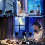 Guitar 3D Illusion Lamp Night Light Beside Table Lamp, Jawell 16 Colors Auto Changing Touch Switch Desk Decoration Lamps Birthday Gift with Remote Control - SilenceBan Music store