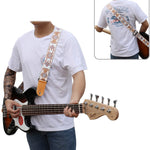 Guitar Strap Vintage Woven Style Adjustable Acoustic Electric Guitar Bass Strap - SilenceBan Music store