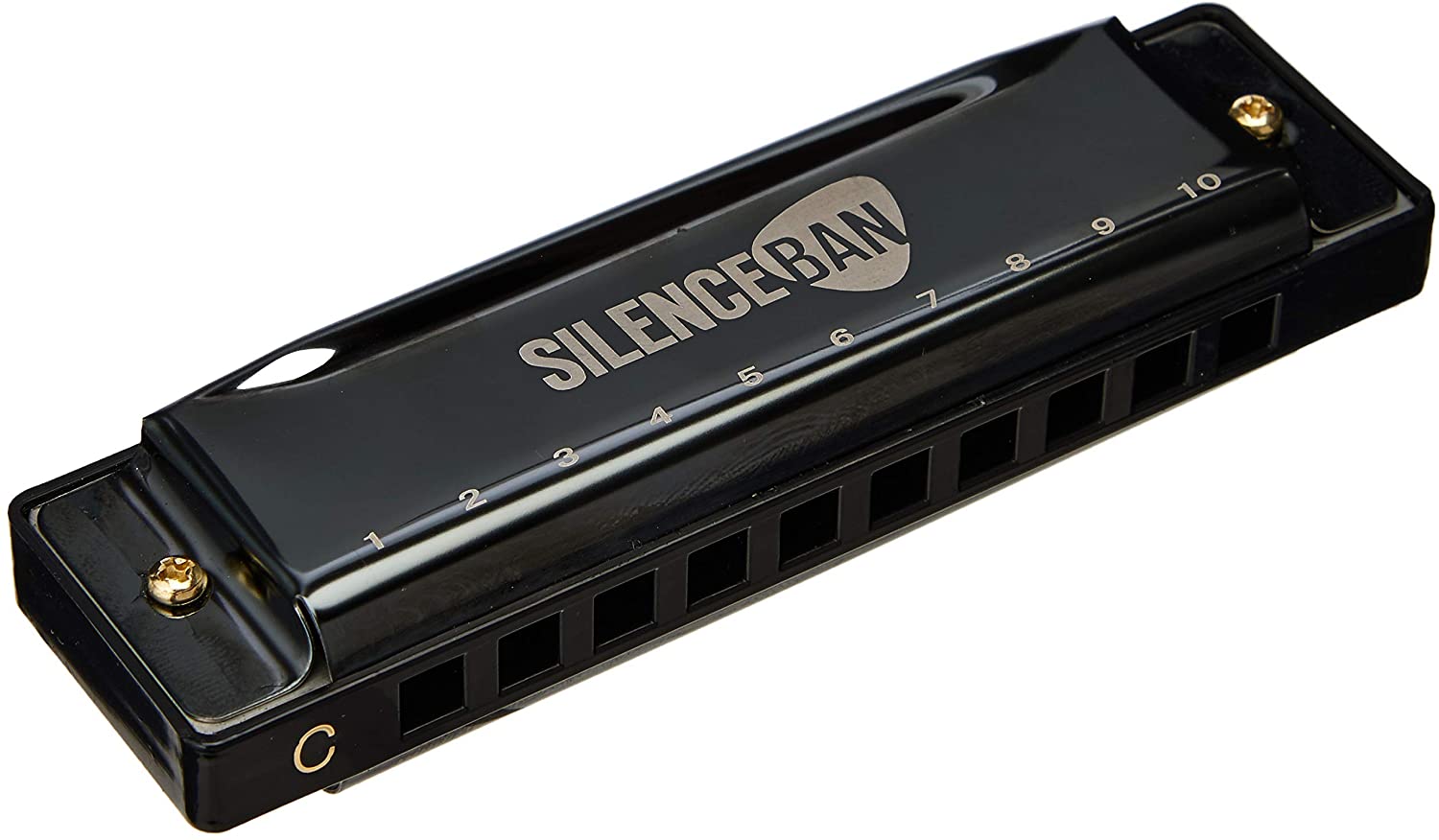 Silenceban™ beginners and kids harmonica 10 holes key of C Major - SilenceBan Music store