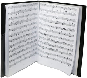 Music Folder Song Sheet Holder Clef Paper Storage For A4 - SilenceBan Music store