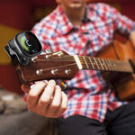 Guitar Tuner USB Rechargeable Clip-on Digital Tuner with Display - SilenceBan Music store