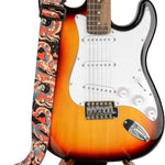 Guitar Strap, Unique"Azure Dragon" Shoulder Strap - SilenceBan Music store