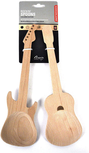 KIKKERLAND Guitar Gifts Rockin Guitar Spoon