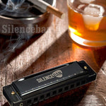 Silenceban™ beginners and kids harmonica 10 holes key of C Major - SilenceBan Music store