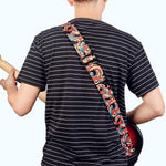 Guitar Strap, Unique"Azure Dragon" Shoulder Strap - SilenceBan Music store