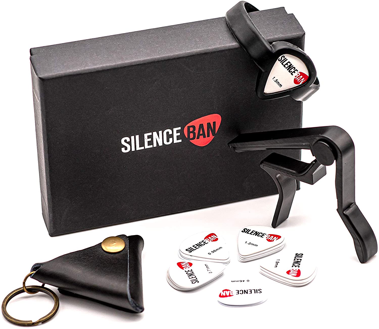 Silenceban™  Beginners guitar picks variety pack  accessories kit - SilenceBan Music store