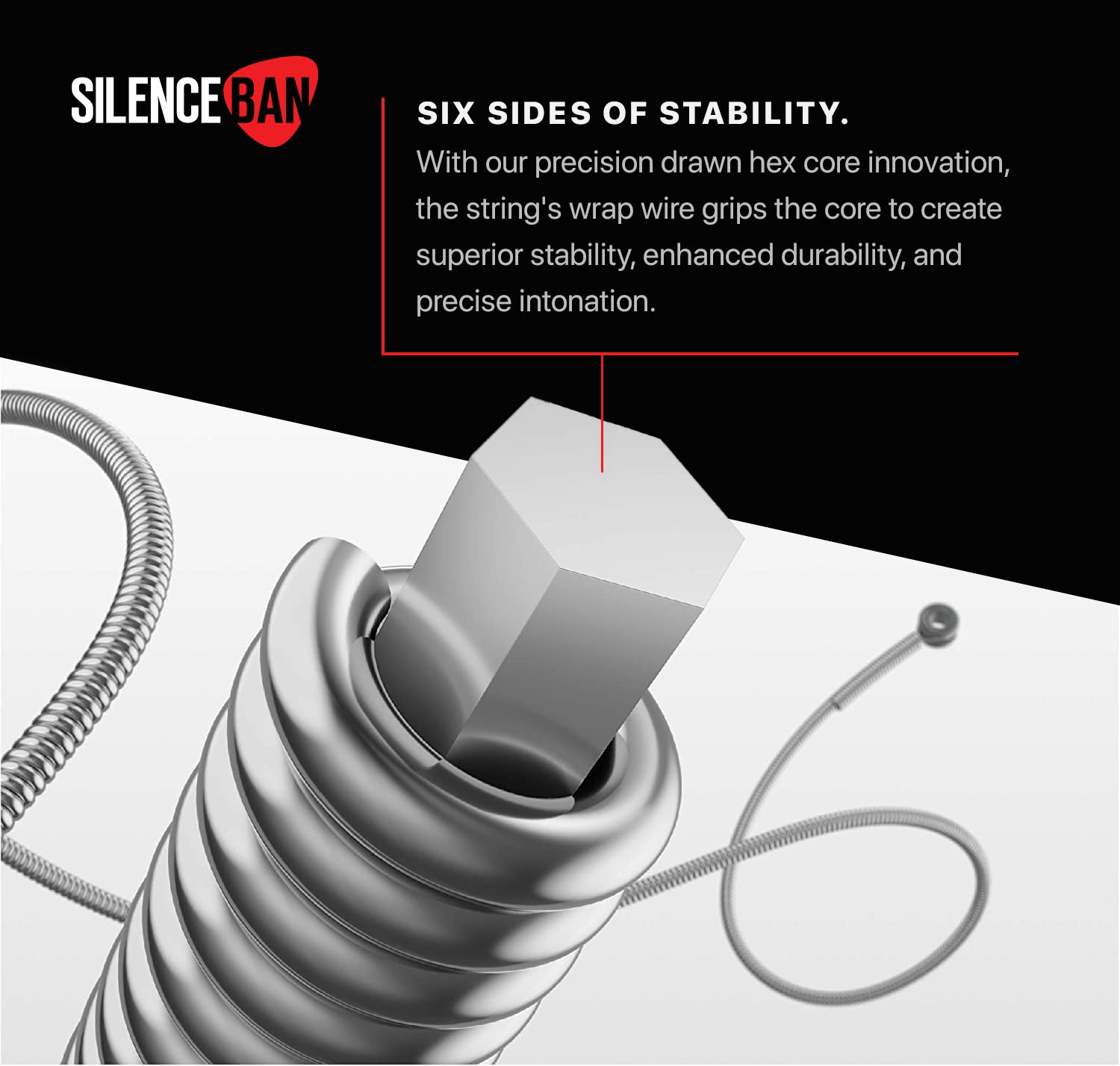 Silenceban Extra Light S17 Phosphor Bronze Acoustic Guitar Strings 10-47