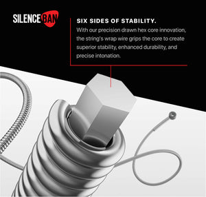 Silenceban Extra Light S17 Phosphor Bronze Acoustic Guitar Strings 10-47